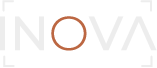 inova’s logo – white